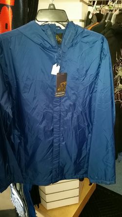 Gioberti Men's Blue Lightweight Jacket Size Medium