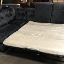 Accrington Granite  Queen Sleeper Sectional