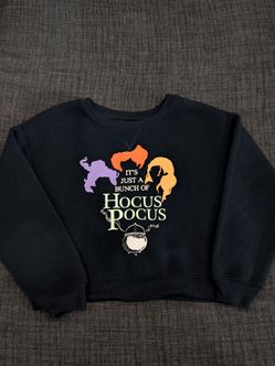 Little girls Hocus Pocus sweater