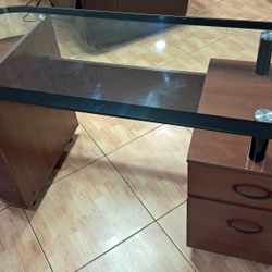 Glass Computer Desk