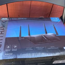 Netgear Nighthawk AX6 6-Stream AX4300 WiFi 6 Router 
