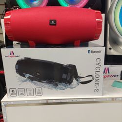 Maxpower Party Speaker With Bluetooth Brand New Cash Deal $39