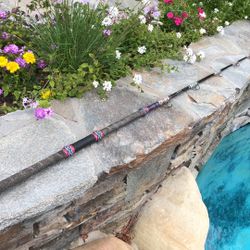 Calstar Grafighter 700M Custom Wrapped 7’0” Graphite Saltwater Fishing Rod 20-50lb.