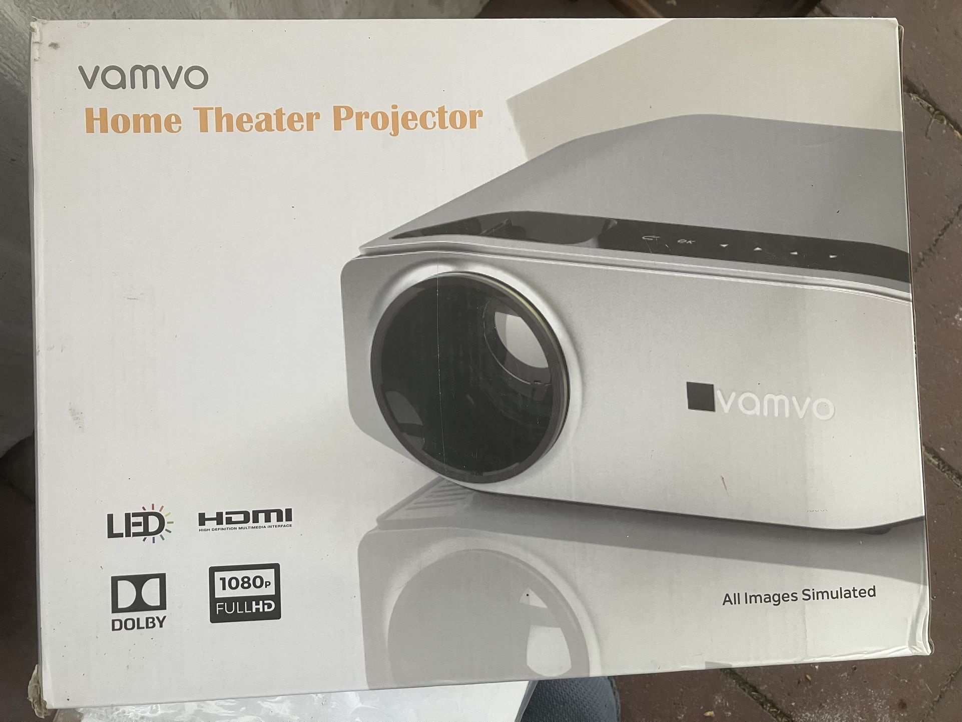 Vamvo L6200 Home Theater Projector – 1080P Full HD