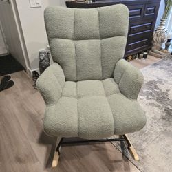 Cloth Nursery Rocking Chair