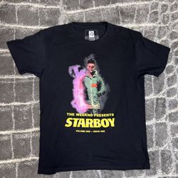 The Weeknd Presents Starboy Vol 1 Marvel Comic Book Tshirt RARE