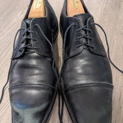 Men's Black Dress Shoes - Size 9.5 European 