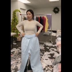 COMFRT Sweat Pants Baby Blue Brand New Sz L