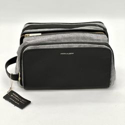 HOOK & ALBERT DOPP KIT | BLACK LEATHER