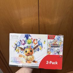 Pokemon Prismatic Evolutions Elite Trainer Box & Booster Bundle - Costco 2 Pack