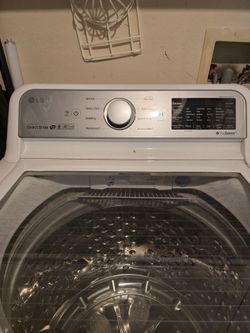 Samsung washer and LG dryer.