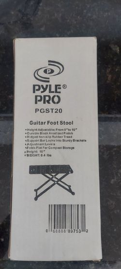 Pyle Pro Guitar Foot Stool