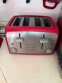 Kenmore 4 slice Red Toaster