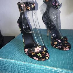 FAUX DESIGNER HEELS- Various Sizes