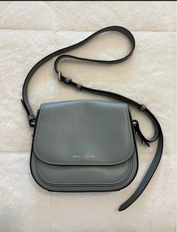Marc Jacobs saddle crossbody (grey)