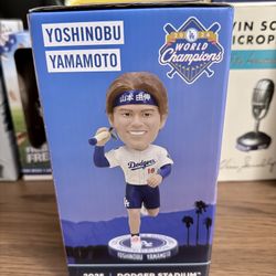 Yoshinobu Yamamoto Bobble Head 