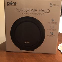 Purezone Halo Air Purifier Hepa Filter New in box 