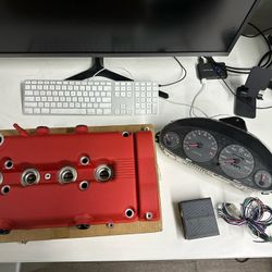 B series vtec Valve cover GSR cluster ghost box bluetooth vent system 2 port 4 port integra civic