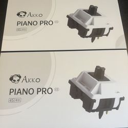 New Akko Piano Pro V3 Switches