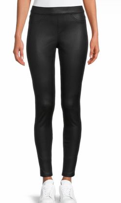 (2 avail) New women’s shimmery black pull on jegging pants XXXL (21) fits 16-18