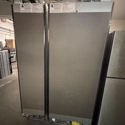 48” Decor Columns Refrigerator And Freezer 