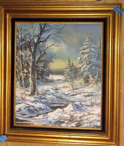 Oil paintings