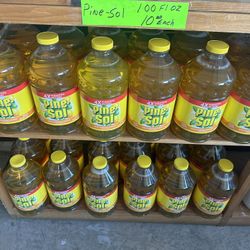 100 Fl Oz Pine-Sol Lemon Scent 10.00 Each