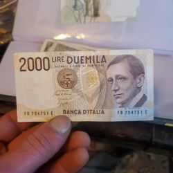 Bank Of Italy 2000 Lire