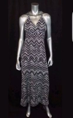 HEART SOUL Black/White Spaghetti dress