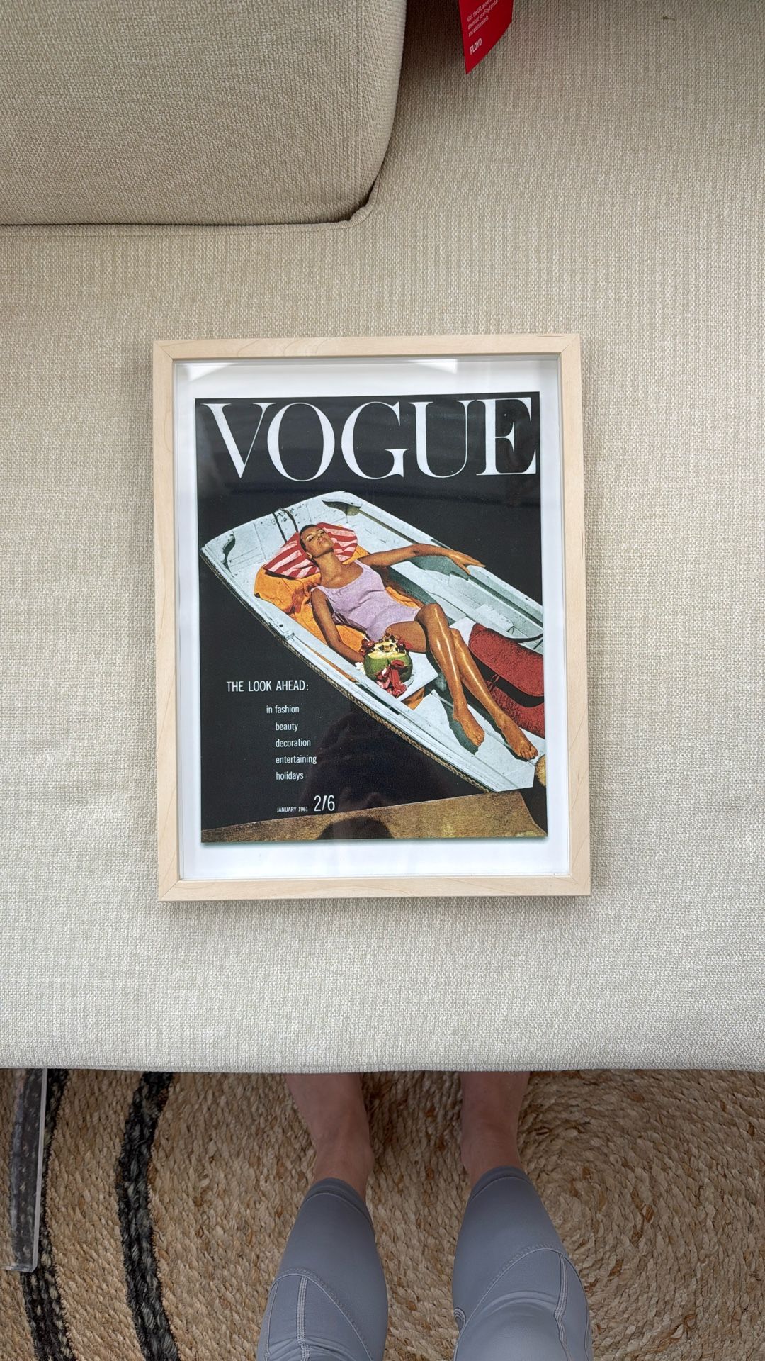 Vogue 1961 Art Print