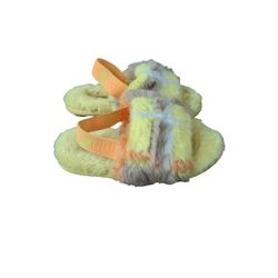 Toddler Fluff Yeah Slide Plaid Punk 10031630T, Size 9