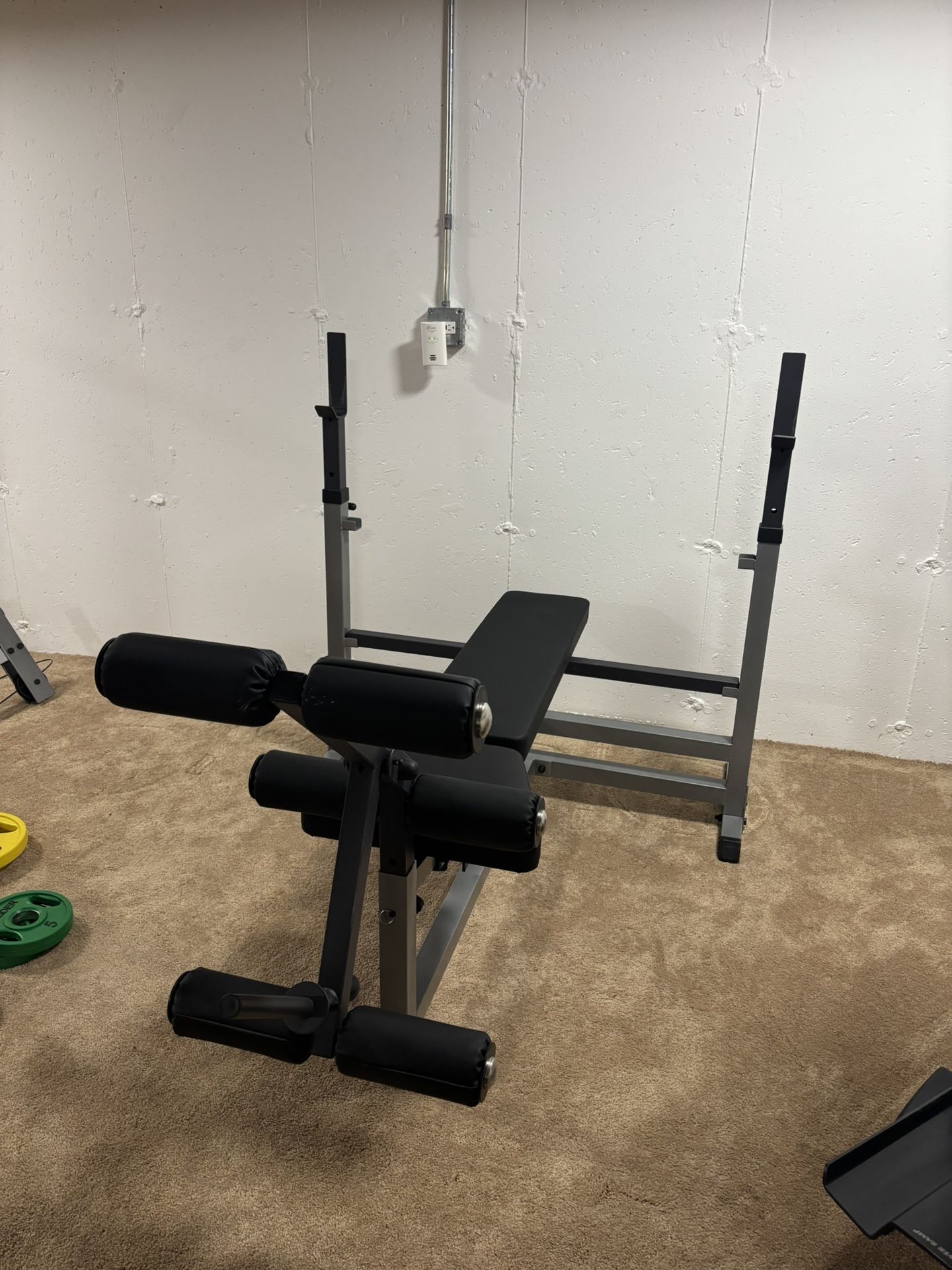 Body-Solid PowerCenter Combo Bench With Additional Stations