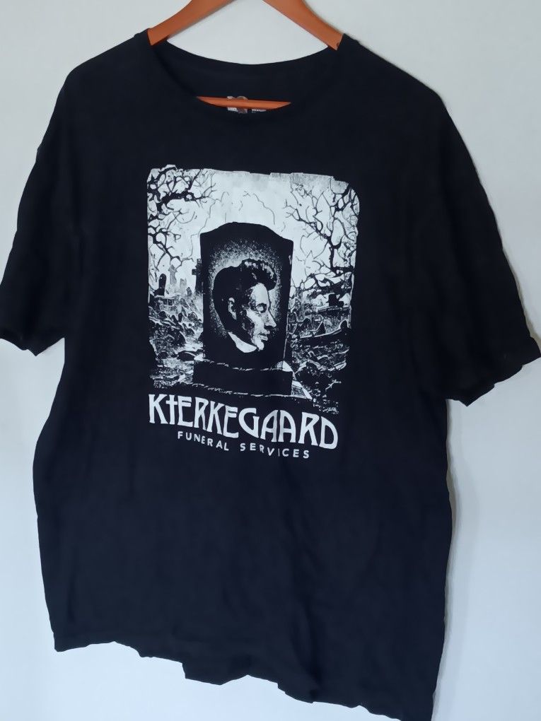 Danish Philosopher Kierkegaard Funeral Services Essential T-Shirt