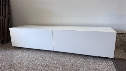 Tv Stand, 60 Inch -TV Stand with 2 Storage Cabinets, Modern TV Console,