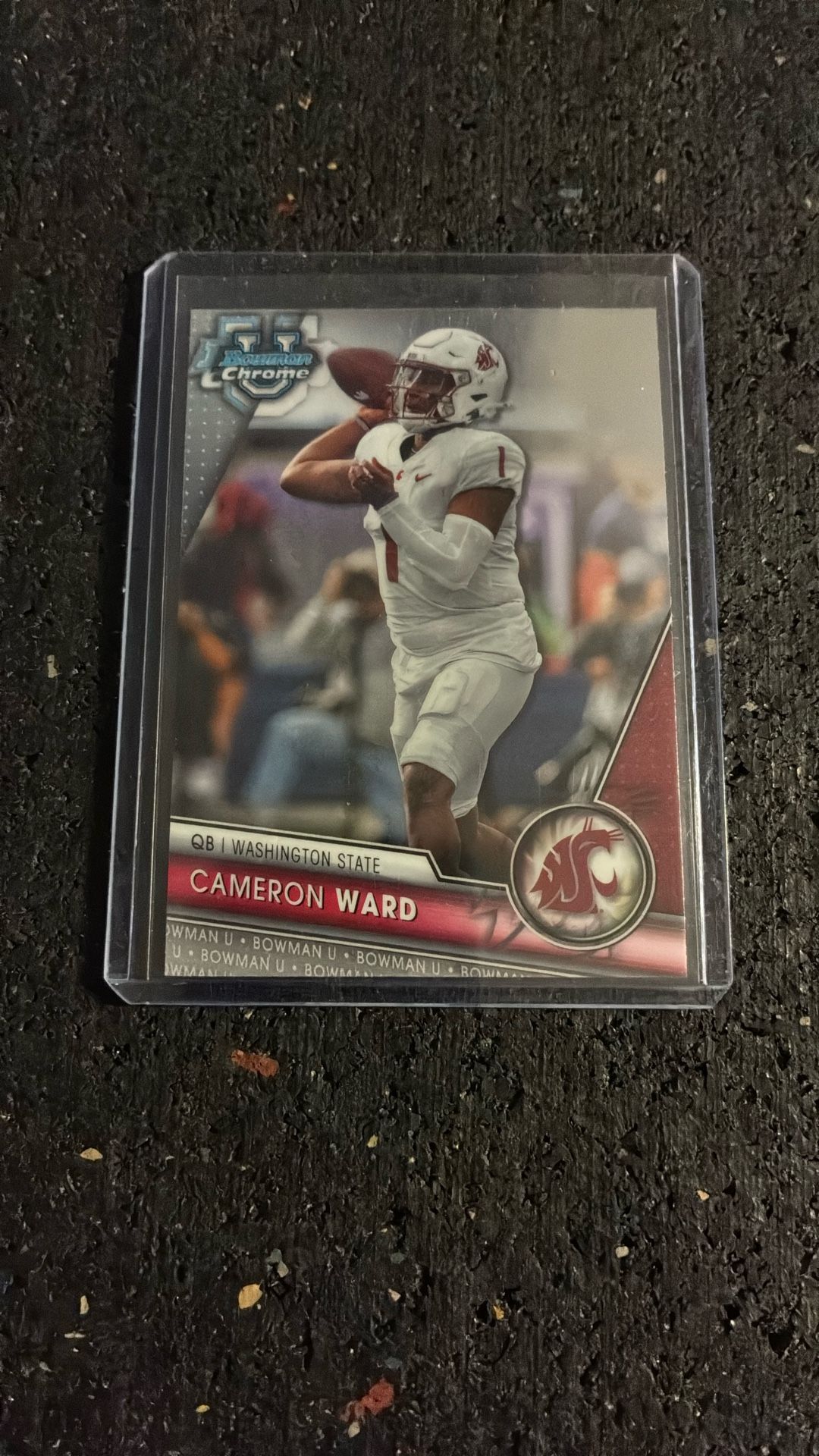 Cameron Ward Rookie Football Card