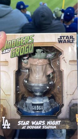 Dodgers Star Wars Grogu Bobblehead