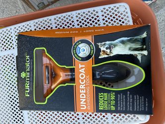 Furminator Deshedding tool Medium dog