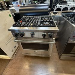 Viking 30” gas range