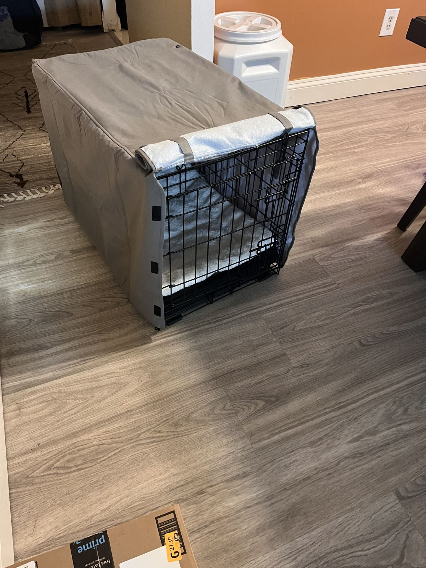 Dog Crate and Cover