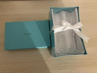 Tiffany & Co. Champagne Flutes - New In Box