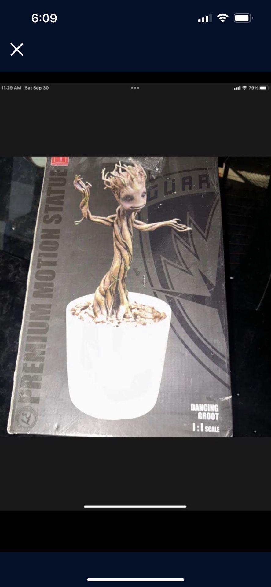 Dancing Groot 1:1 Scale, Marvel Guardians Of The Galaxy, Factory Entertainment