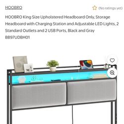 Queen size headboard