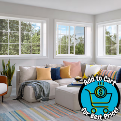Pella 250 Series Sliding Window 34" x 22" - White