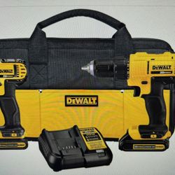 NEW DEWALT 20V MAX  Cordless Drill and Impact Driver 