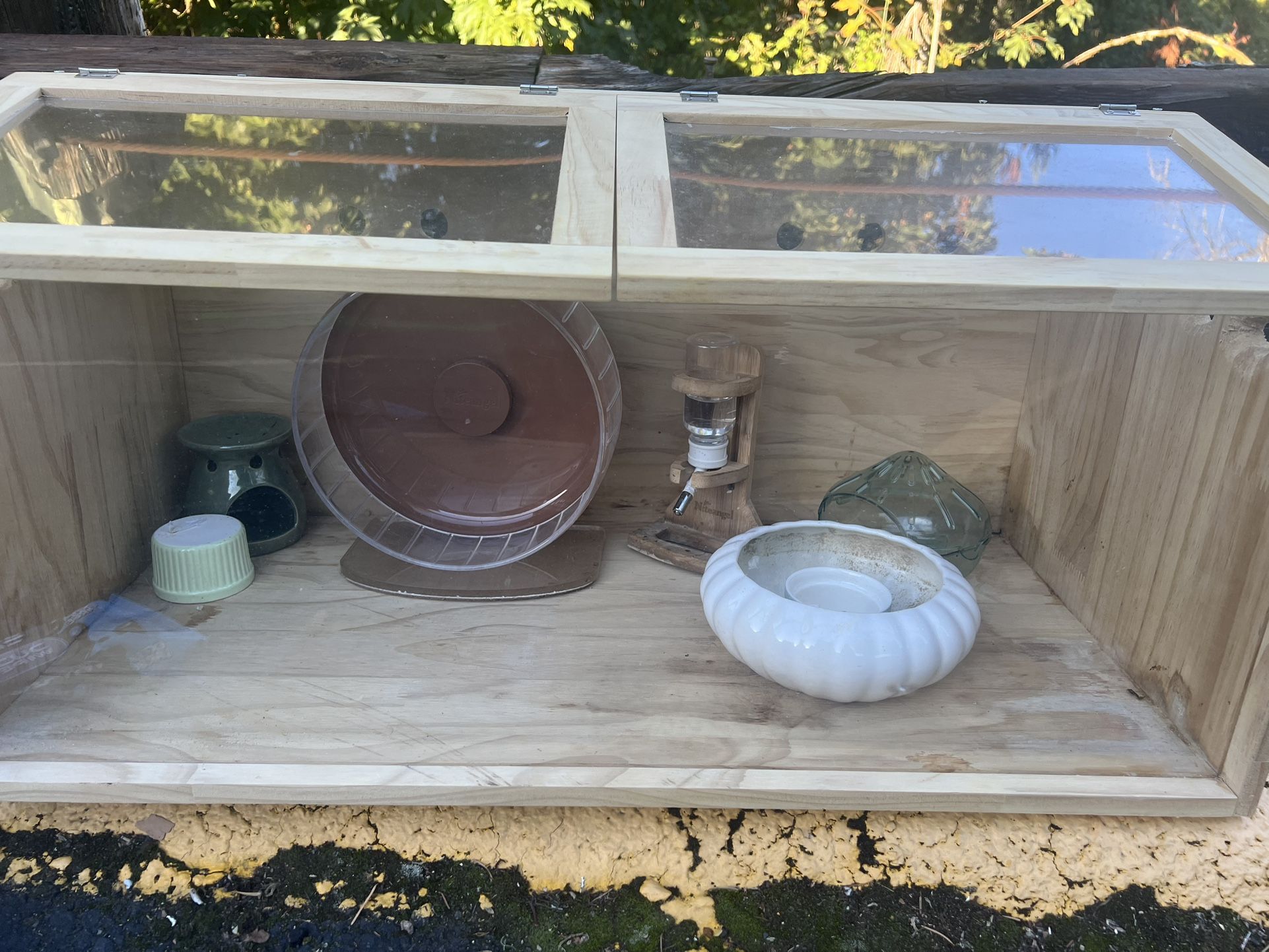 hamster Cage With Related Toys