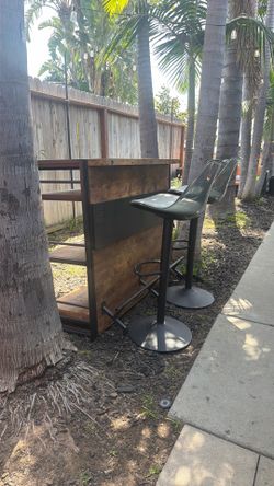 Bar and stools