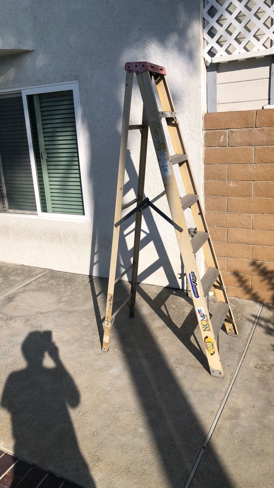 8 Foot Fiberglass Ladder