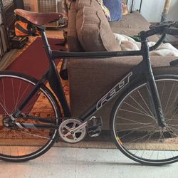 Felt TK3 Track Bike - 58cm -  Carbon Fork, Sugino Zen, Brooks – Fast 