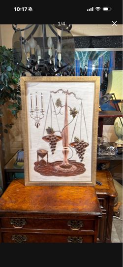 Mid century wall Art 31 by 21
