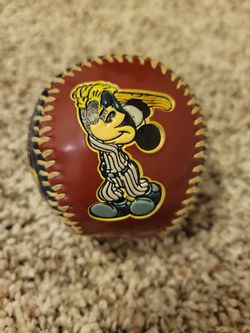 Mickey Mouse Collectible Baseball Thumbnail